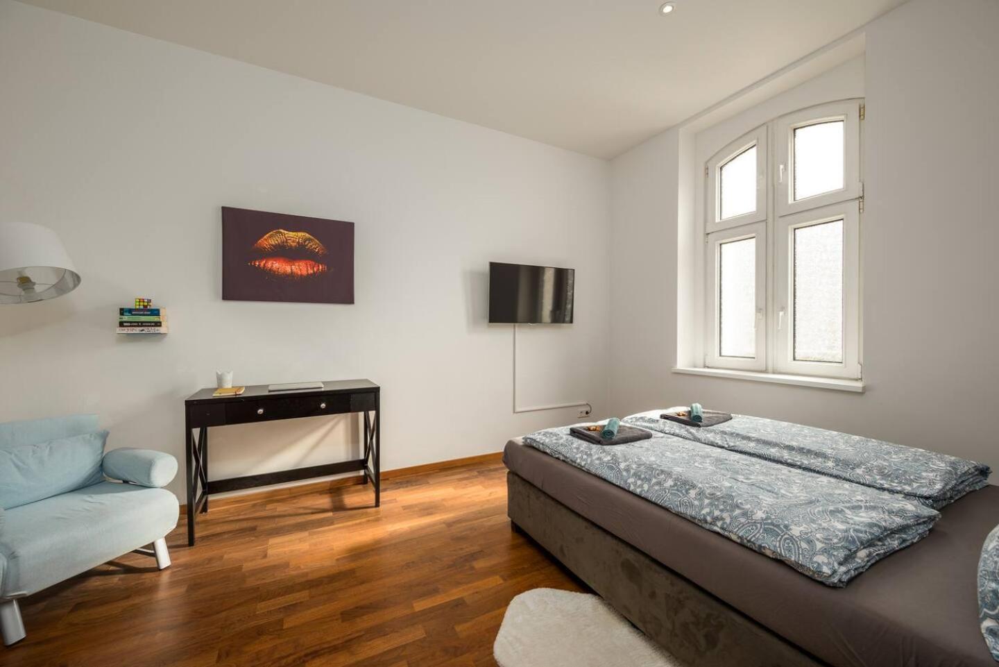 Arbio I Retro Apart Near Leipzig Hauptbahnhof Luaran gambar
