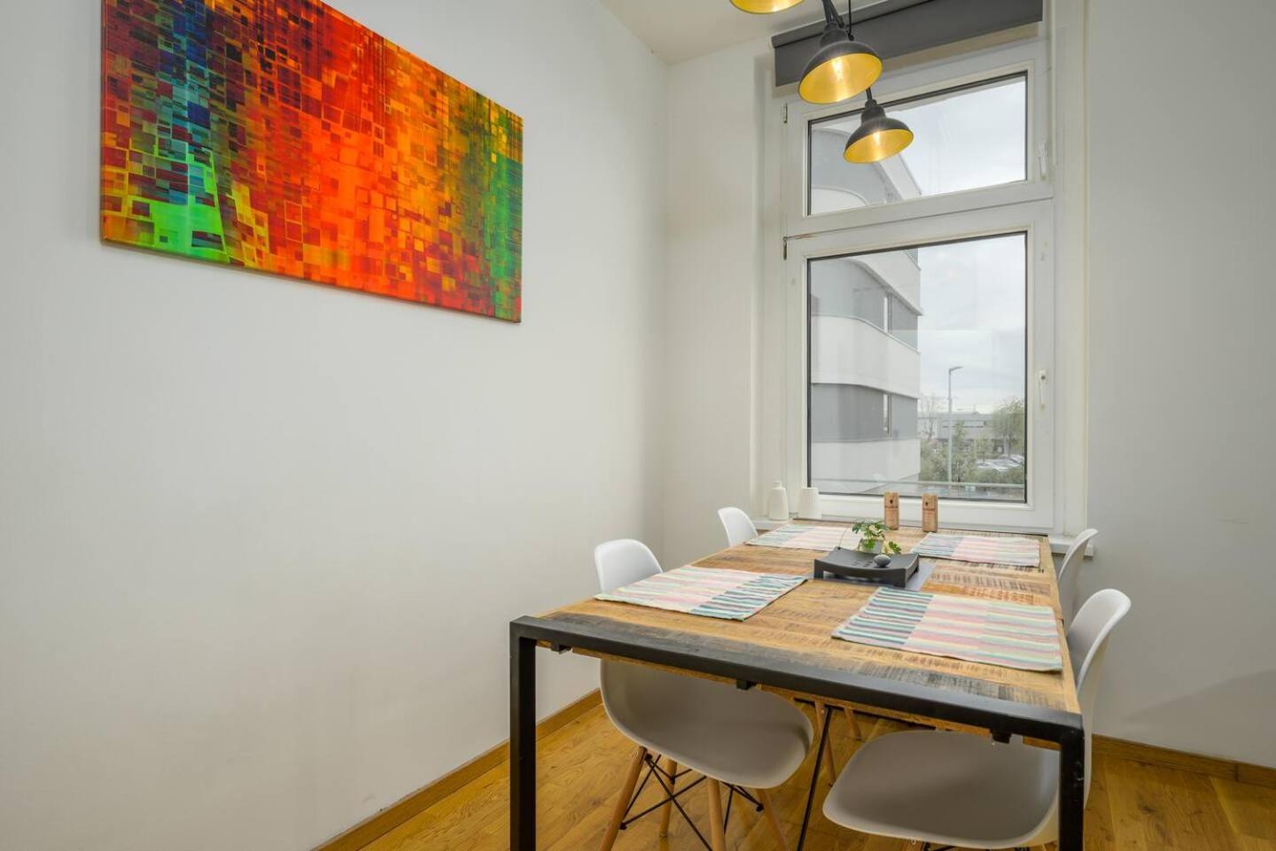 Arbio I Retro Apart Near Leipzig Hauptbahnhof Luaran gambar
